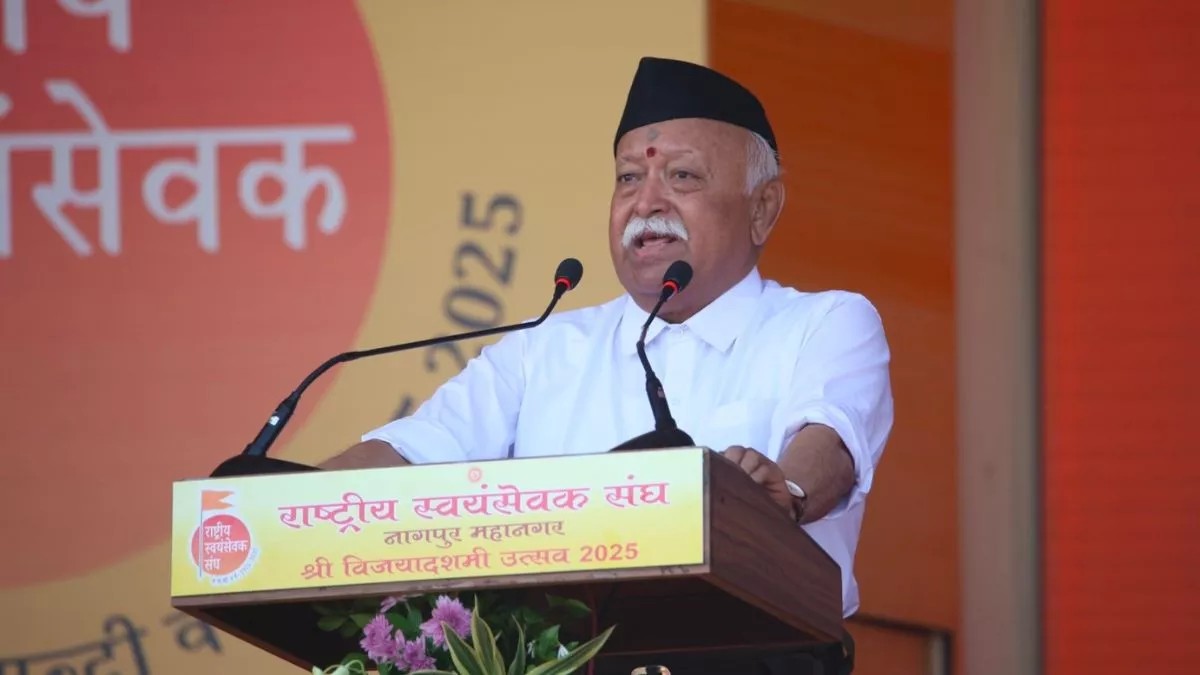 RSS Chief Says “Climate Crisis Is Real,” Links Materialism to Floods and Glaciers