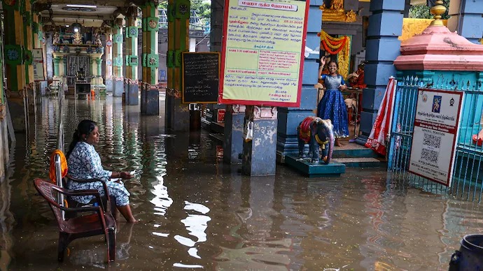 Cyclone Alert Issued as Heavy Rain Forces School Closures in Chennai and Tamil Nadu