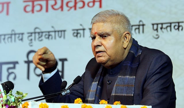 Difficult to get out of “chakvyuh”: Dhankar said in his first speech after resignation