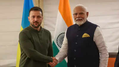 PM Modi conveys message of support to Ukraine President Zelensky