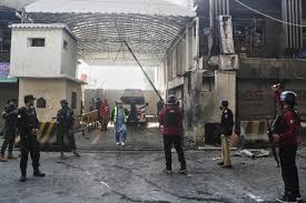 Back to back blasts in Pakistan paramilitary headquarters