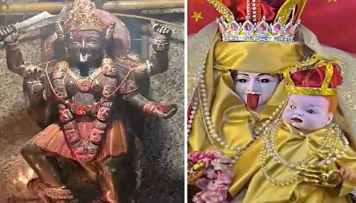 Uproar in Mumbai as Goddess Kali Idol is Dressed as Mother Mary
