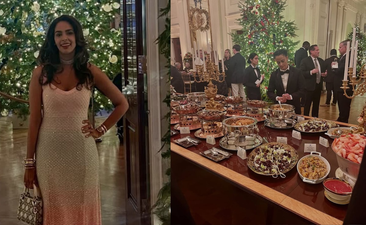 Mallika Sherawat Enjoys Festive Night at the White House