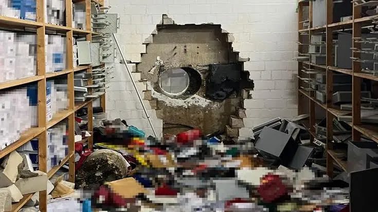 Real Life Oceans Eleven Heist Shock Germany As Thieves Tunnel Into Bank Vault Over Christmas
