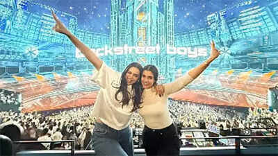 Deepika Padukone Enjoys Backstreet Boys Concert in Las Vegas During Fun Girls Trip