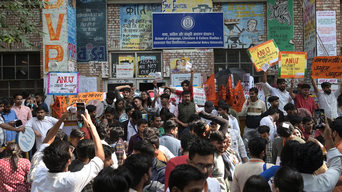 JNU Writes to Delhi Police , Seeks FIR Over Anti-Modi and Anti-Shah Slogans on Campus