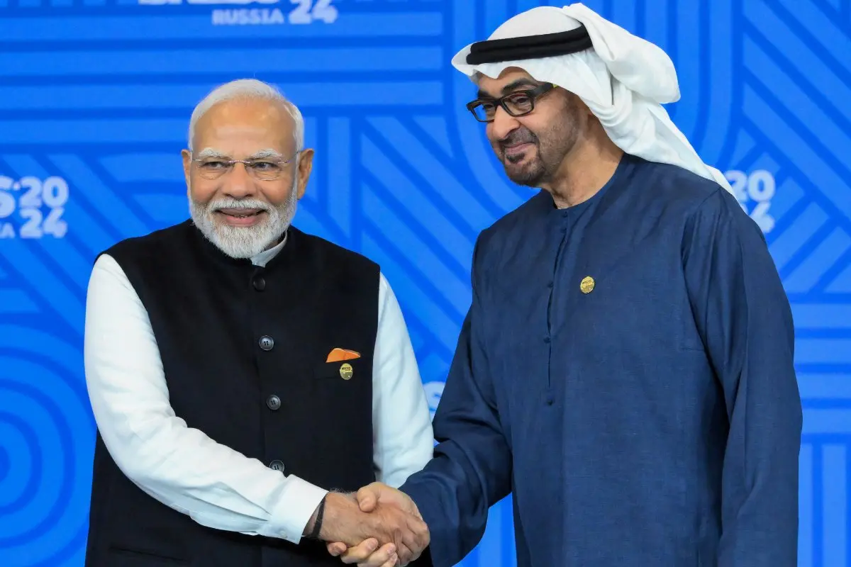 "Welcome My Brother" PM Modi Receives UAE President for Brief but Pivotal High Level Talks