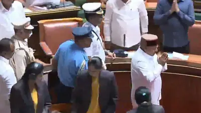 Governor Thawarchand Gehlot Walks Out of Assembly Amid High Drama in Karnataka