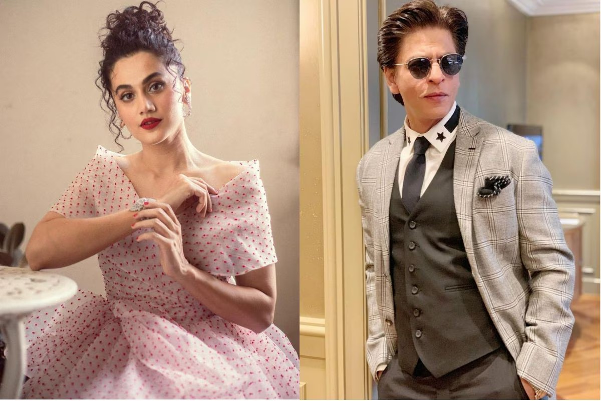 Shah Rukh Khan on how to deal with being trolled for a sense of humour, as asked by Tapsee Pannu