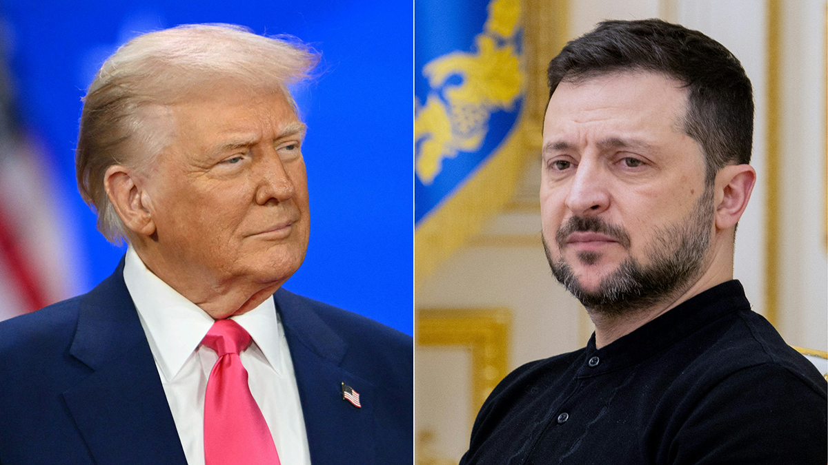 Trump suggests Ukraine drop NATO bid and accept Crimea loss before talks with Zelenskyy