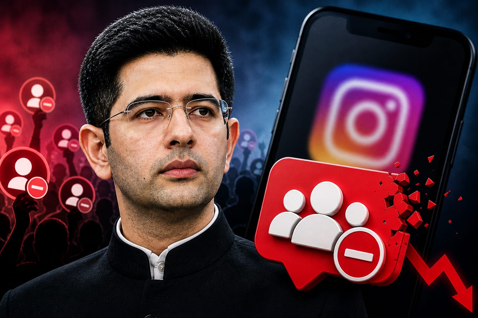 Raghav Chadha Hit by ‘Gen Z Unfollow Wave’ After BJP Move , Loses Over 1 Million Instagram Followers