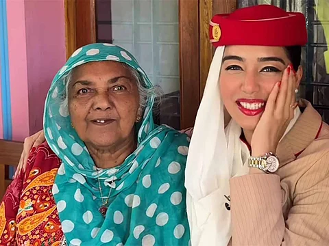 Emirates cabin crew surprises grandmother on her birthday with emotional visit