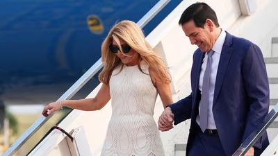 US Secretary of State Marco Rubio Arrives in Kolkata, Beginning 4-Day India Tour