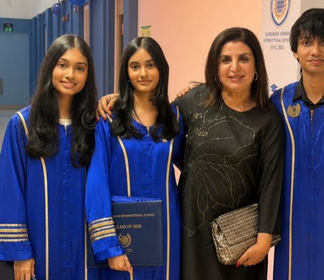 Farah Khan’s Triplets Graduate From DAIS, Set To Study At Top Universities Abroad