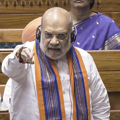 Amit Shah and KC Venugopal clash in Lok Sabha during tabling of three bills