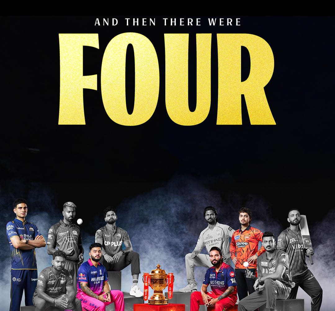 Royal Challengers Bengaluru, Gujarat Titans, Sunrisers Hyderabad and Rajasthan Royals qualify for IPL 2026 playoffs