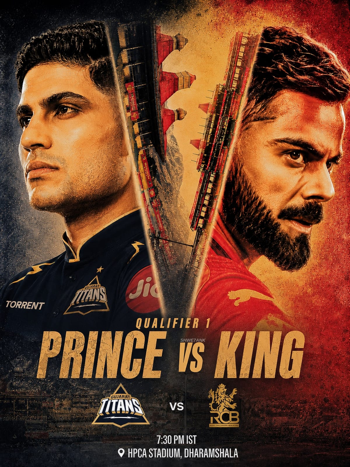 King vs Prince! Virat Kohli and Shubman Gill set for explosive IPL 2026 Qualifier 1 clash