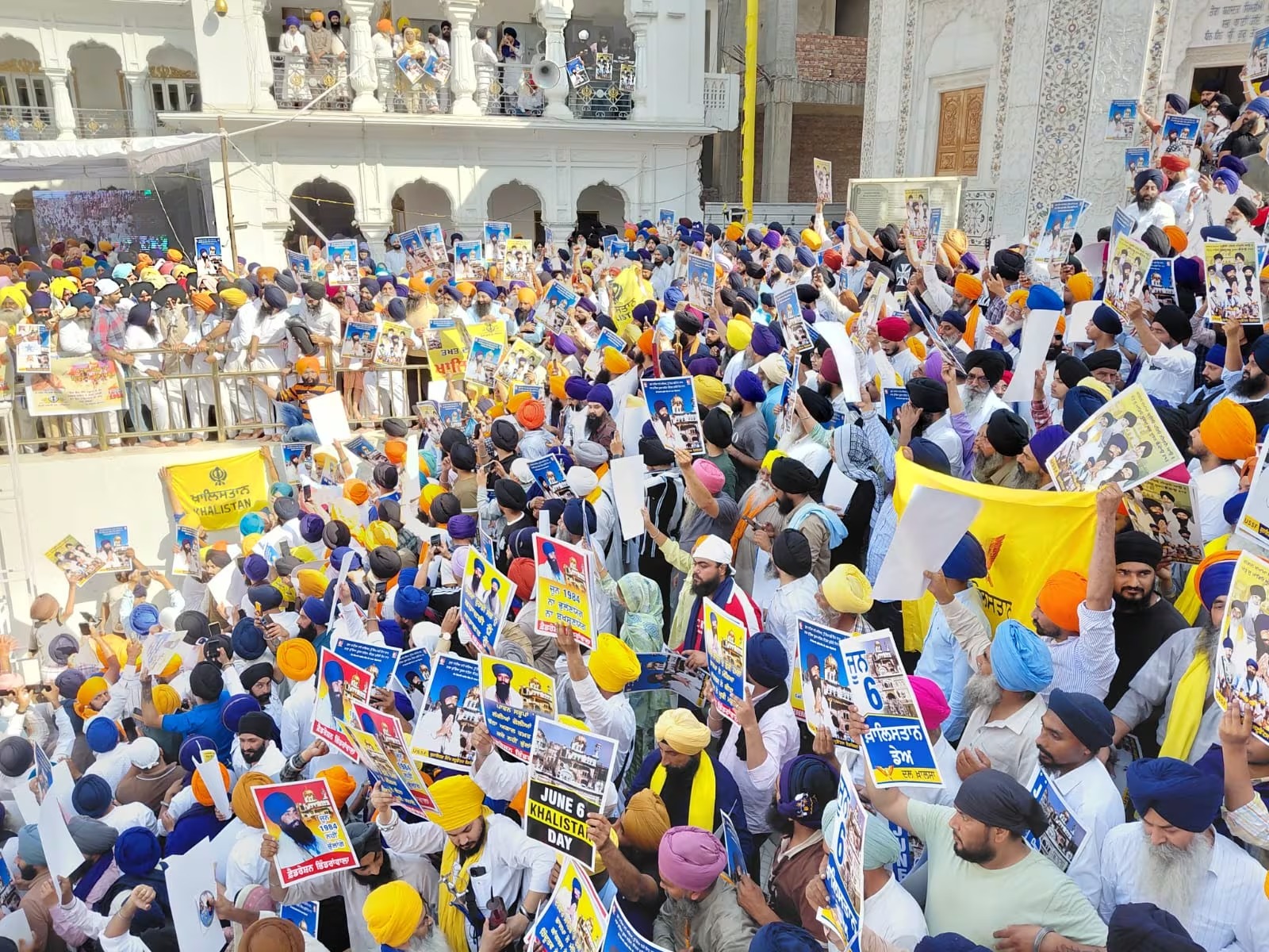 Pro-Khalistan Slogans Raised at Golden Temple on 42nd Operation Blue Star Anniversary