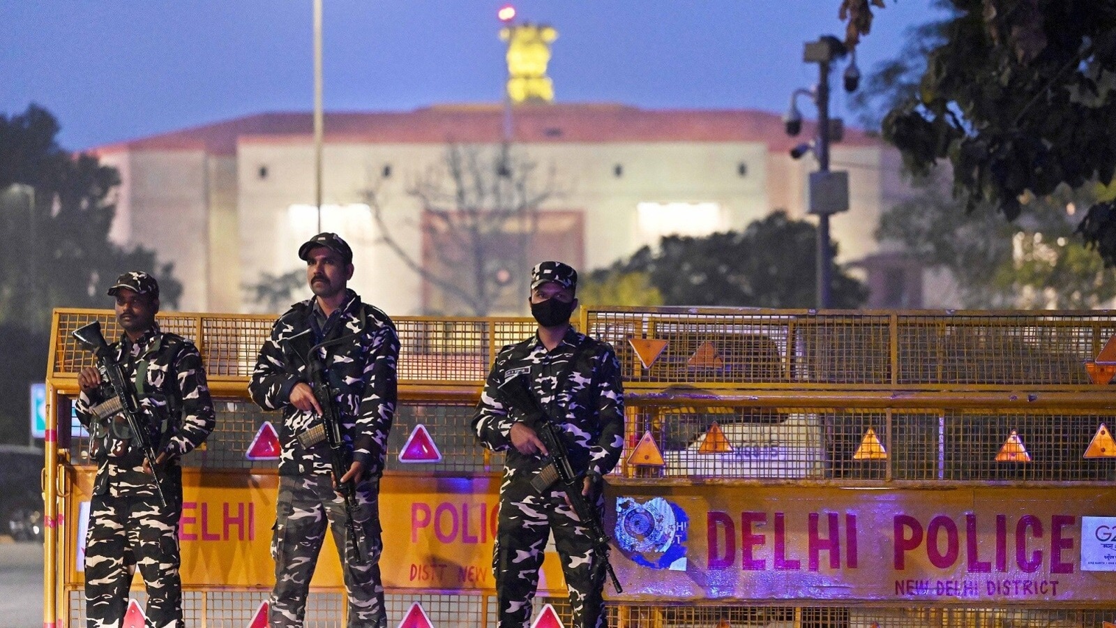 Security Breach at Parliament as Man Attempts to Scale Wall, Detained by Security Forces
