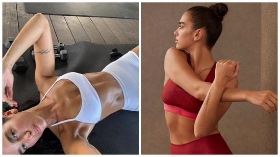 Dua Lipa Birthday Special A Look at the Workout Routine Behind Her Toned Physique