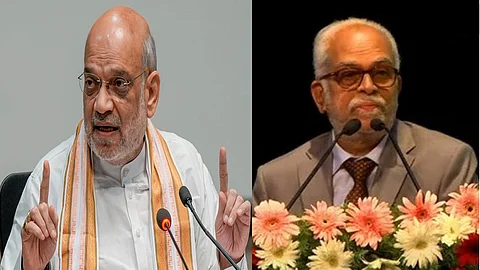 Amit Shah accuses opposition VP candidate Justice Reddy of supporting Naxalism