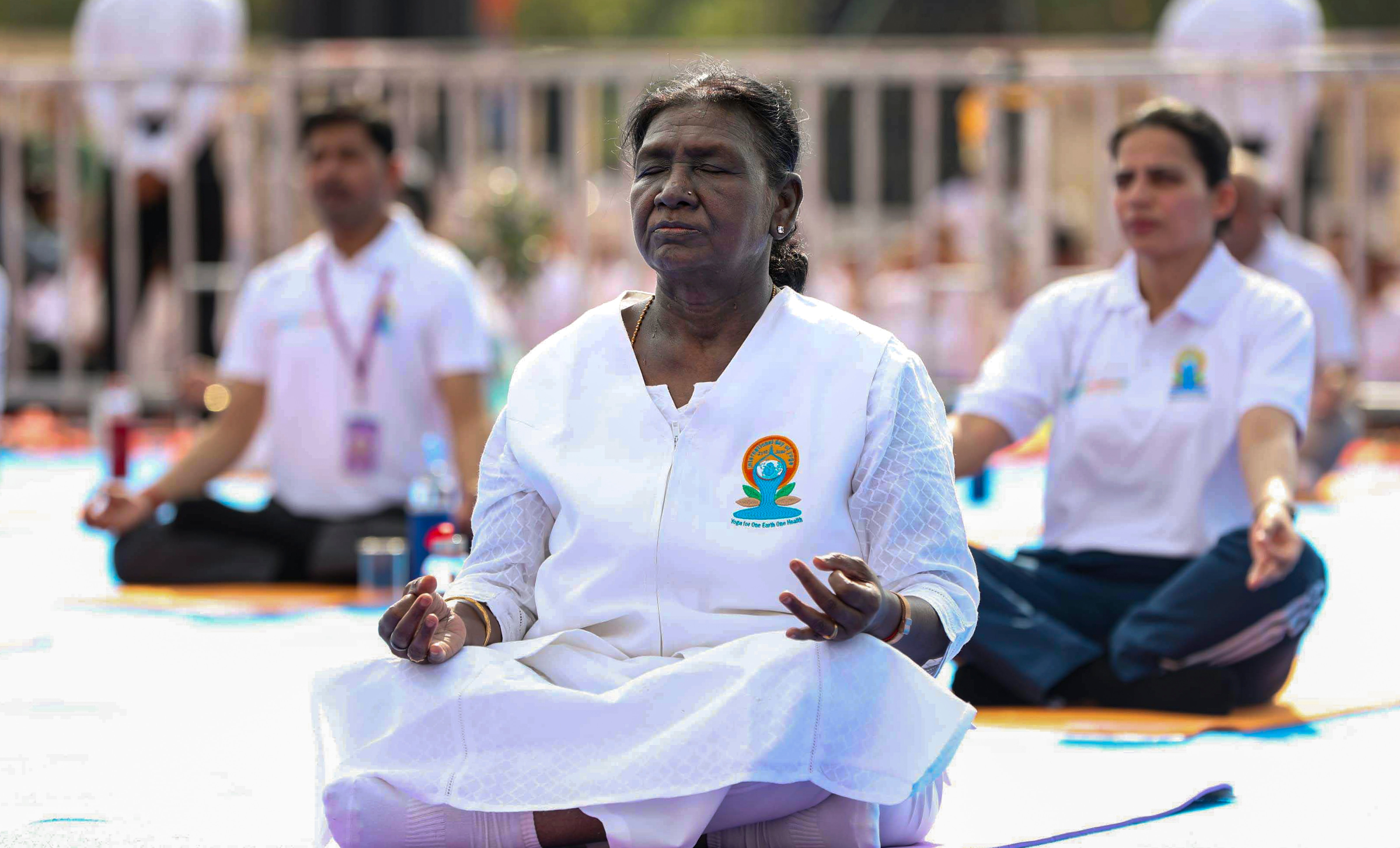 International Yoga Day 2026 LIVE: President Murmu, PM Modi Lead Celebrations