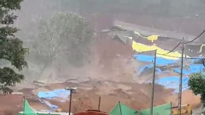 2 killed in massive landslide in Kerala’s Wayanad after heavy rain