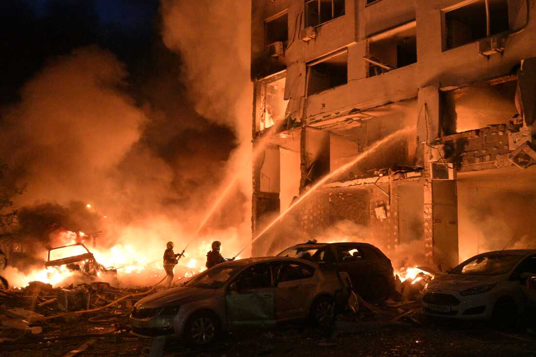 Russian Missile, Drone Strikes on Ukraine Kill 22 in Fresh Assault