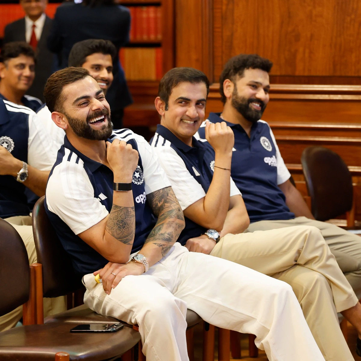 Kohli Gambhir End Rift Rumours Ahead of Decider