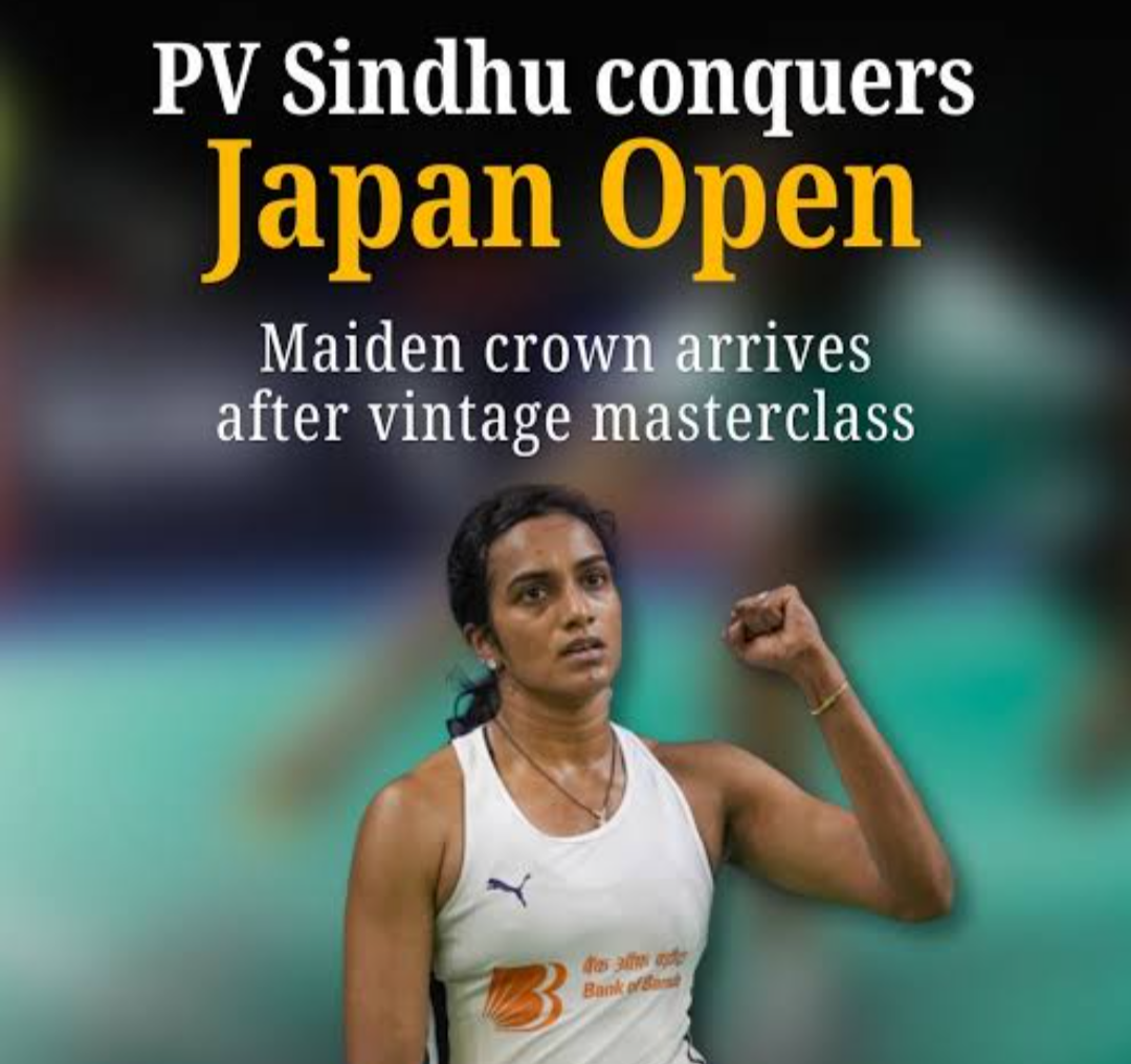 PV Sindhu Scripts History With Maiden Japan Open Super 750 Title