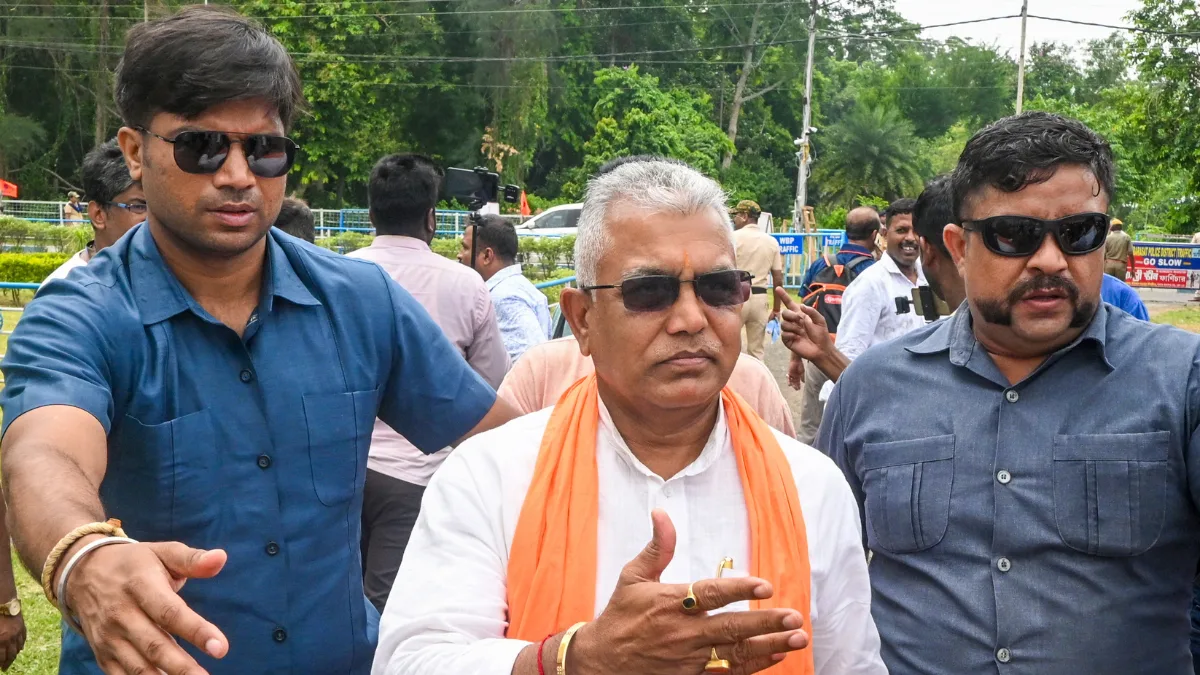 Dilip Ghosh Targets Mamata Over Shaheed Diwas