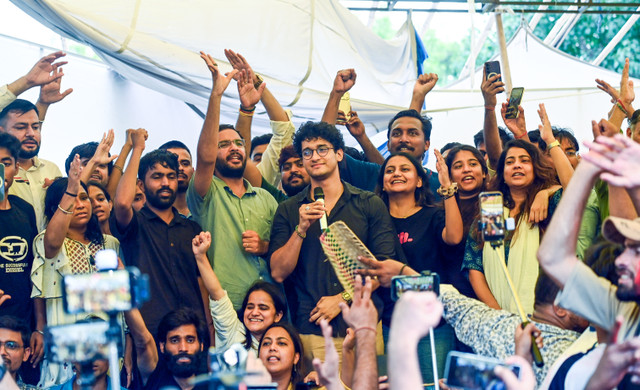 Jantar Mantar Erupts in Celebration After Pradhan's Resignation