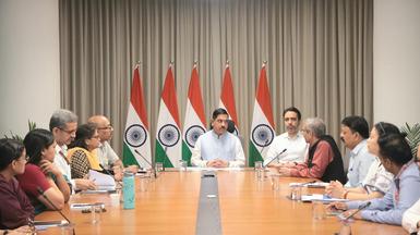 Pralhad Joshi Assumes Charge as Union Education Minister