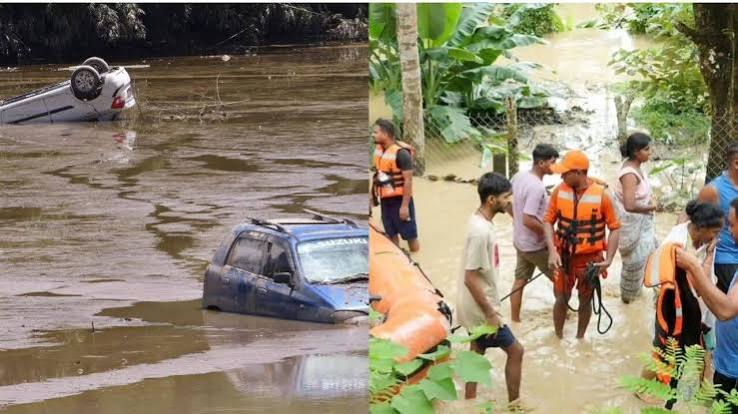 Assam Flood Situation Improves Death Toll Rises to 66