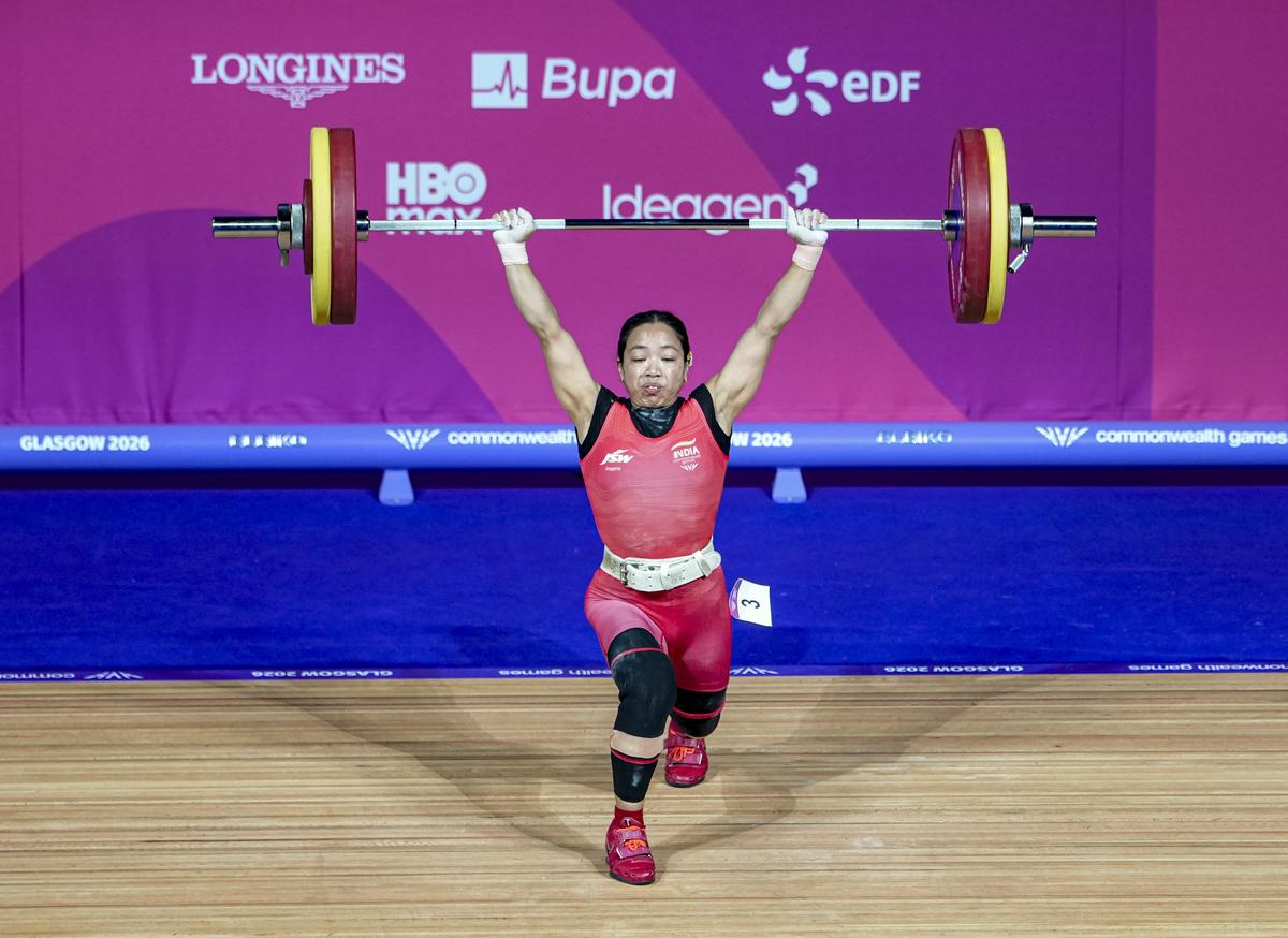 Mirabai Chanu wins India’s first gold at Commonwealth Games 2026 in weightlifting