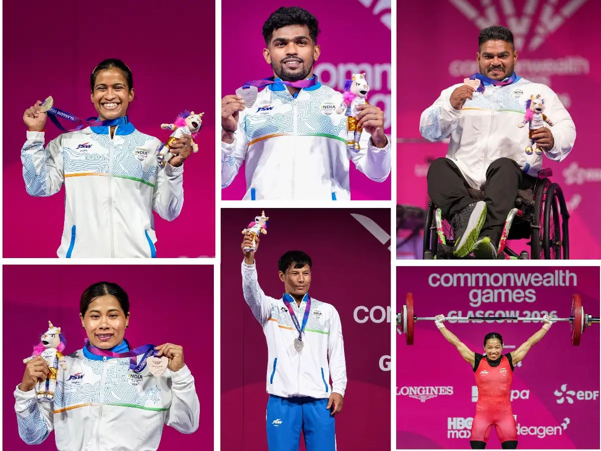 India Continues Medal Surge At Commonwealth Games