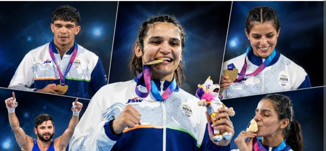 India Jumps to Fourth with Record 16 Medal Haul at CWG 2026