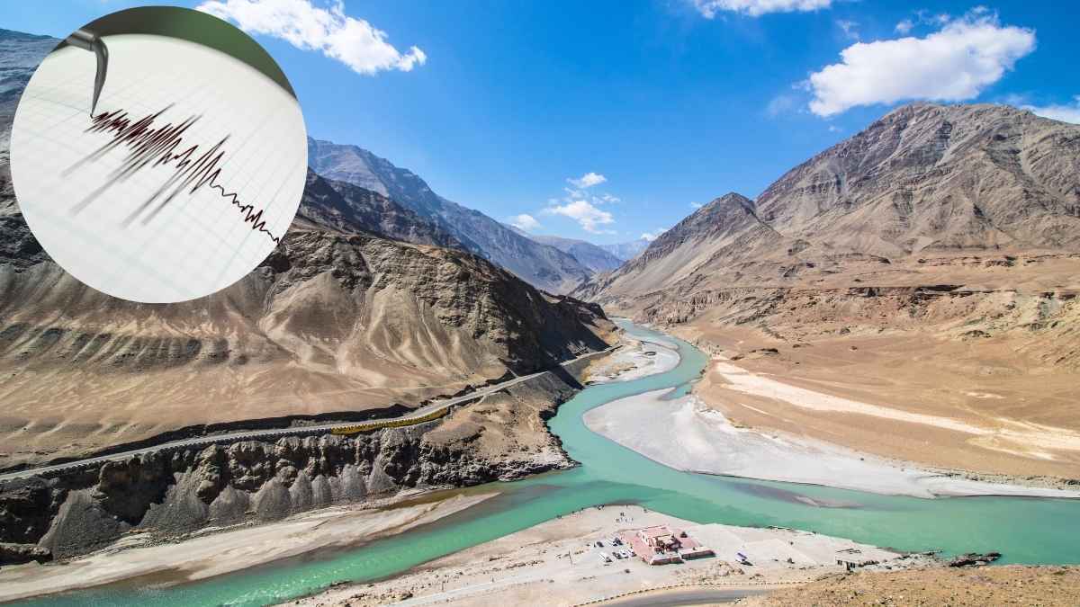 5.5-Magnitude Earthquake Jolts Leh-Ladakh, Strong Tremors Felt
