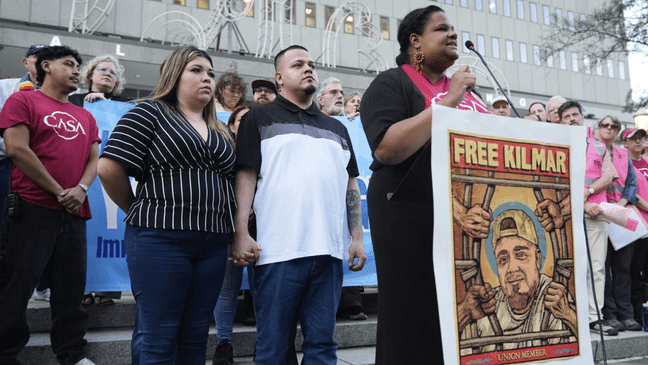 Protests erupt over deportation of Kilmar Abrego Garcia to Uganda after rejecting plea deal