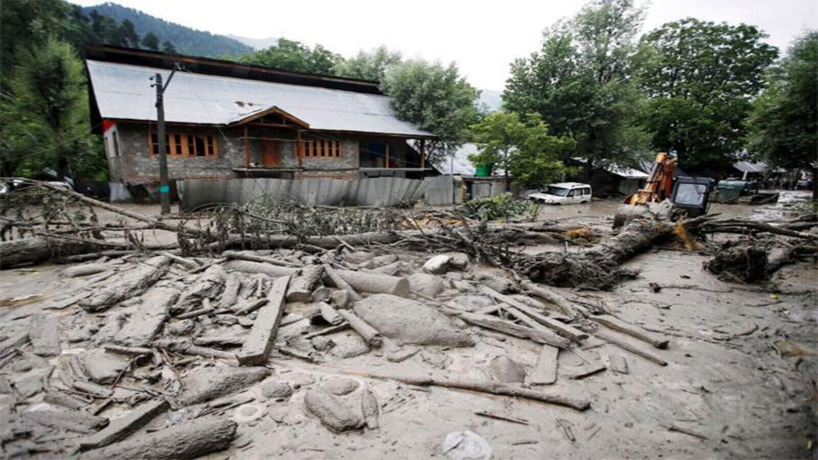 Cloudburst Hits Doda District, Four Dead, Several Houses Damaged