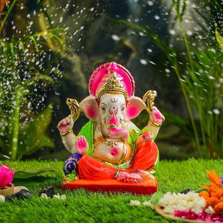 Ganesh idols for this Ganesh Chaturthi range from eco friendly clay to traditional brass statues