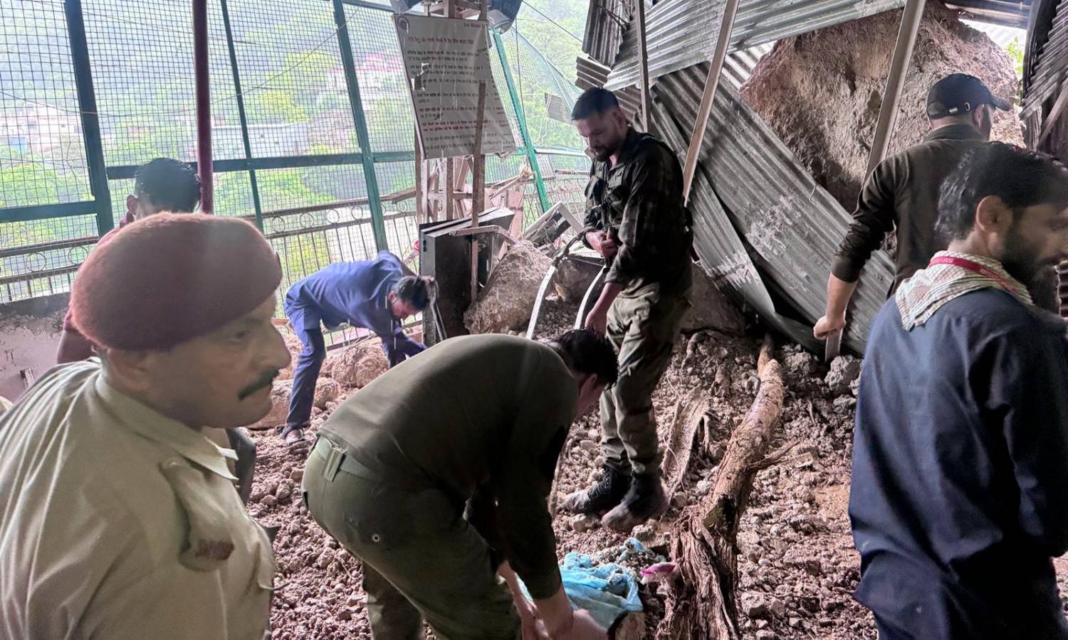 30 Dead, 23 Injured in Landslide on Vaishno Devi Yatra Track in Katra