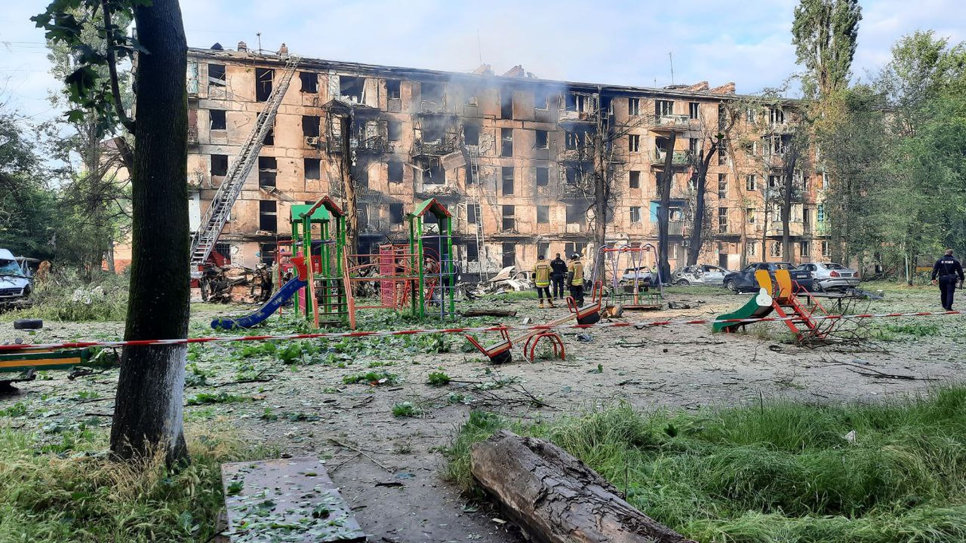 Russian strikes kill two in Ukraine’s Dnipropetrovsk region