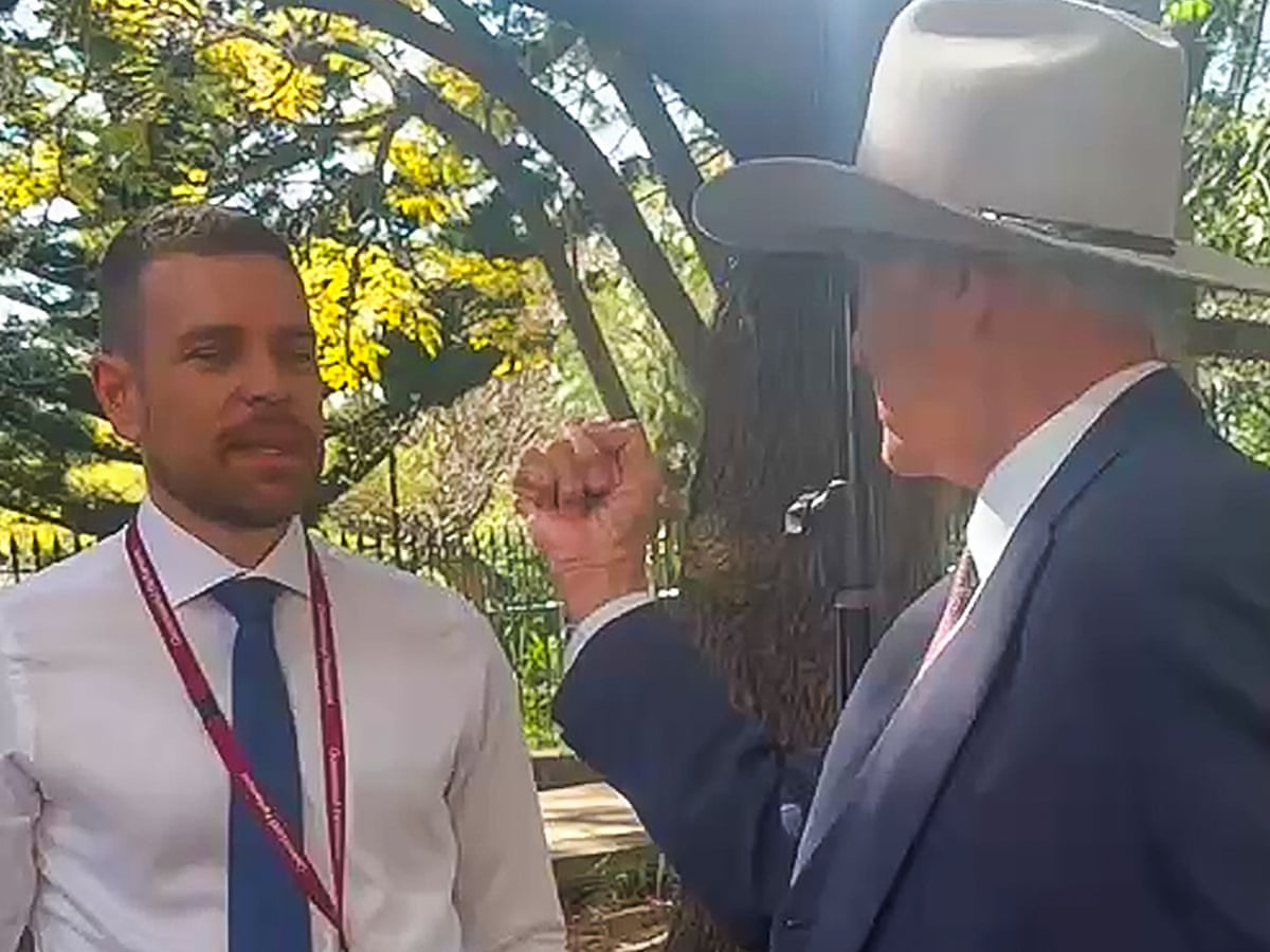 Australian MP threatens journalist after question on Lebanese heritage caught on camera