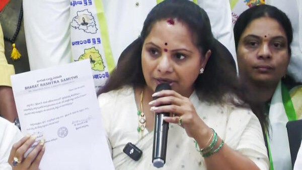 K Kavitha steps down from BRS and MLC post after suspension