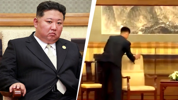 Kim Jong Un’s aides wipe down surfaces after Putin meeting, video sparks speculation