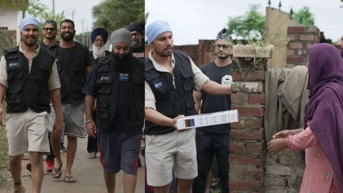 Randeep Hooda Provides Aid to Flood Affected Victims in Punjab