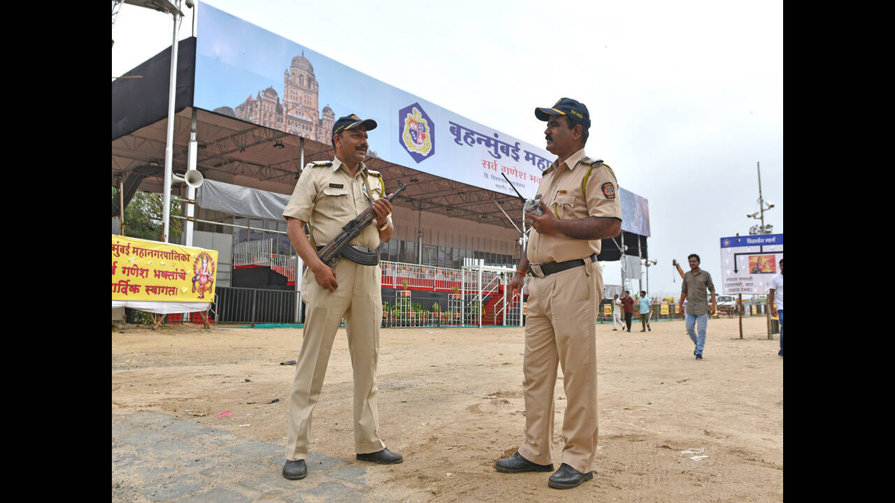 Mumbai on high alert after terror threat during Ganesh Visarjan
