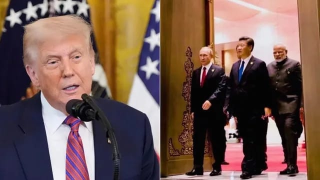 Trump Claims US Has 'Lost India and Russia to China'