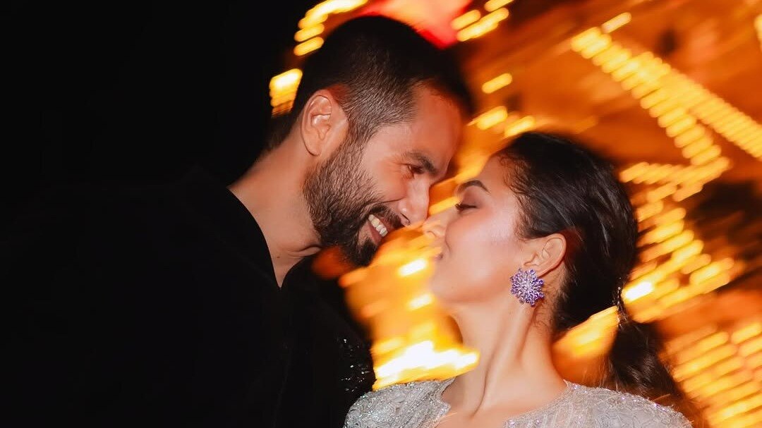 Shahid Kapoor kisses wife Mira Rajput, shares heartfelt birthday wish